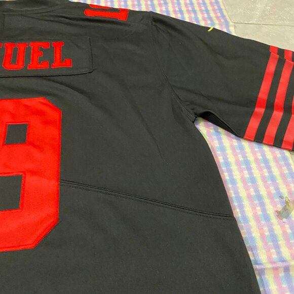 San Francisco 49ers Black Jersey Samuel No. 19 - Picture 7 of 7